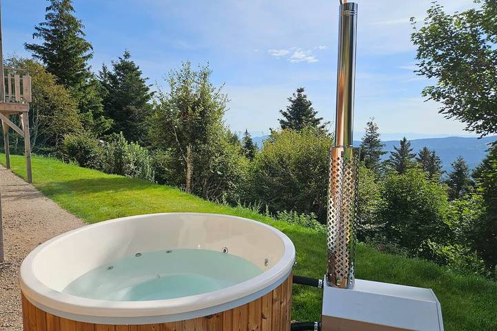 Villa pour 6 personnes, avec jacuzzi ainsi que jardin et sauna en Alsace