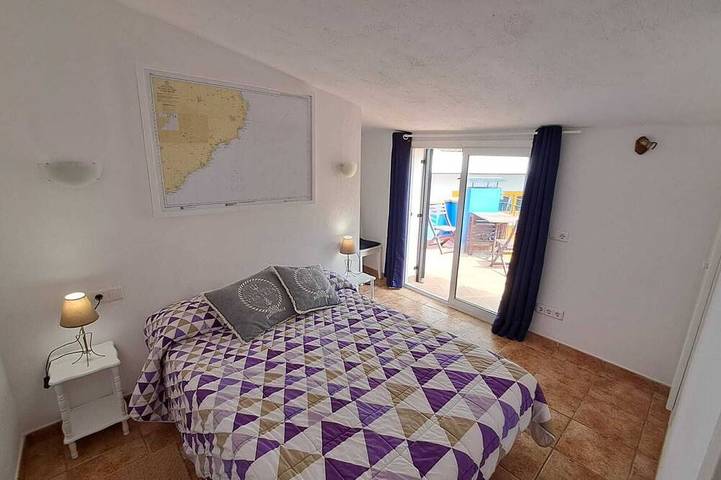Fishermen's house in the port of Fornells (Aiguablava). in Plataforma de Fornells (Begur), Begur