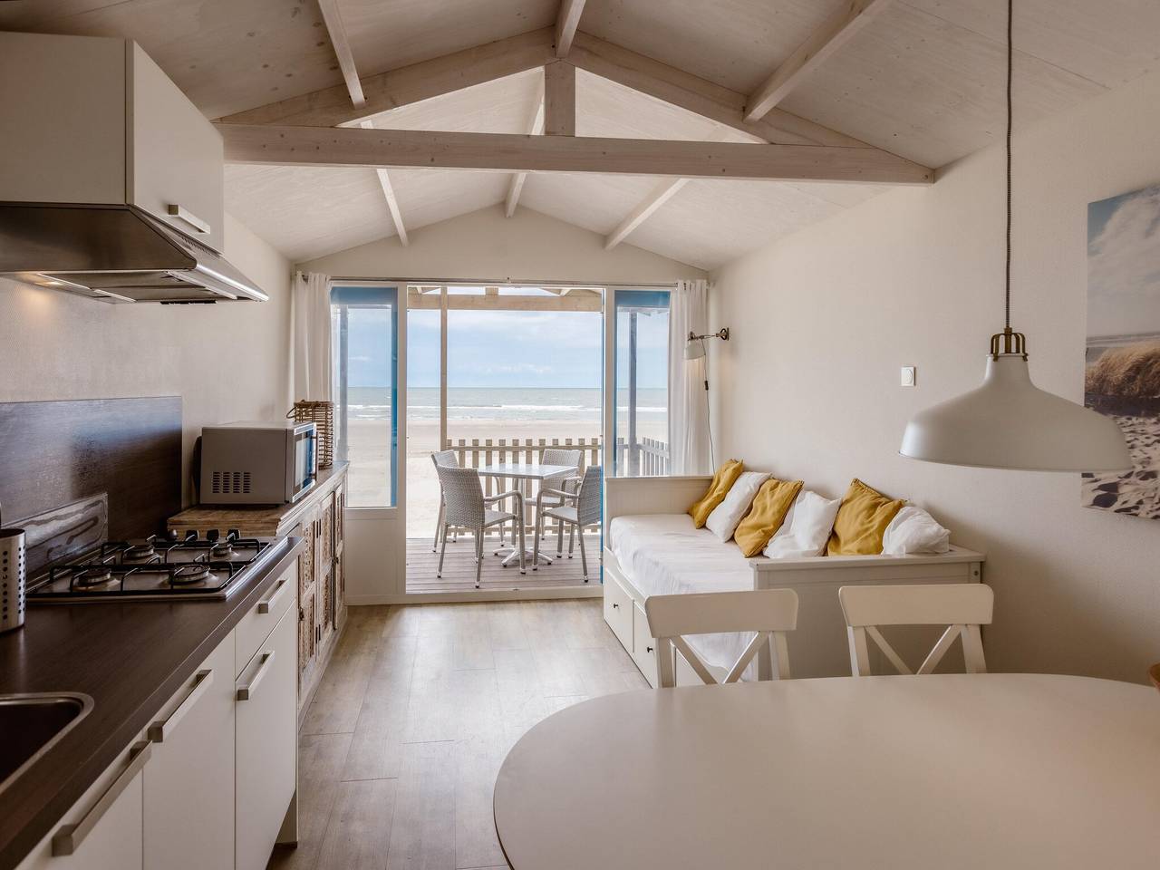 Strandhaus in Wijk aan Zee mit Meerblick in Wijk aan Zee, Niederländische Nordsee