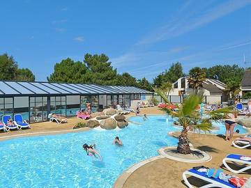 Mobil home pour 4 personnes, avec sauna et bassin pour enfant à Saint-Lunaire