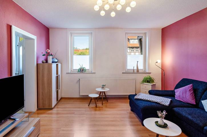Ferienwohnung für 4 Personen, mit Balkon und Garten in Herzberg am Harz