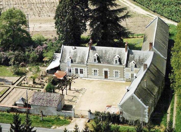 Cottage pour 3 personnes, avec terrasse ainsi que vue et jardin à Couddes