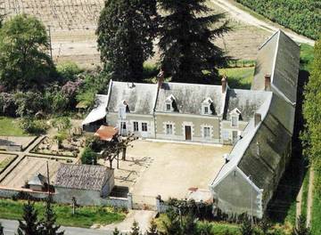 Cottage pour 3 personnes, avec vue ainsi que jardin et terrasse à Couddes