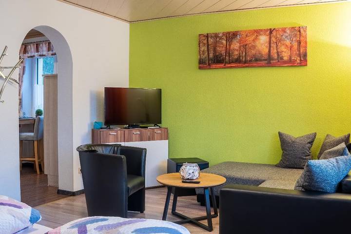 Ganze Wohnung, Ferienwohnung "Am alten Main" - Ferienwohnung (45qm) mit Sonnenterrasse und Parkplatz in Kemmern, Landkreis Bamberg