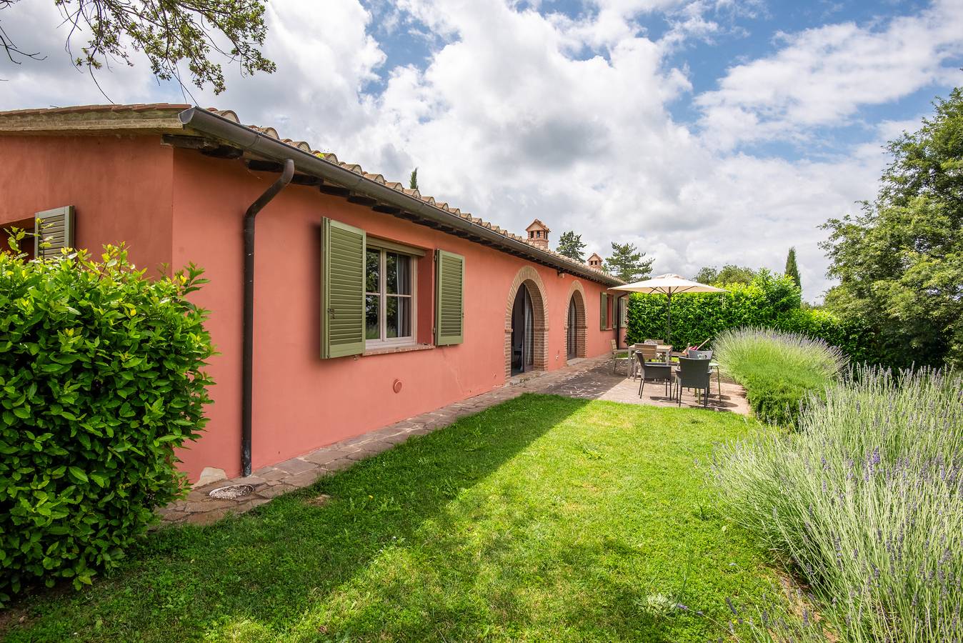 Hel leilighet, Chalet "Basilico' with Shared Pool, Private Terrace & Wi-Fi in Trequanda, Provinsen Siena