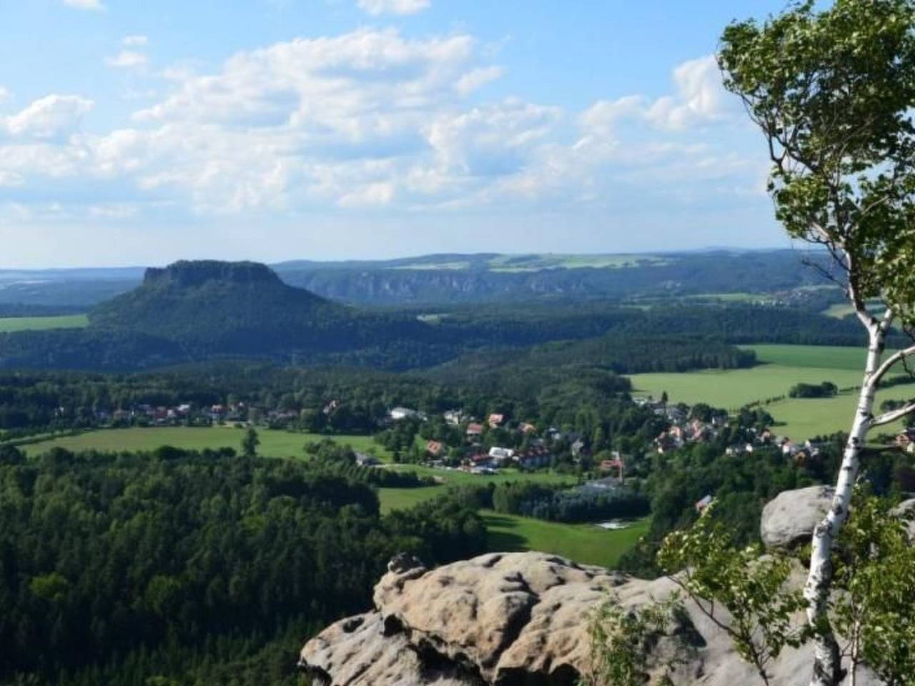 Gemütliche 140 m² große Wohnung, 2 km vom Stadtzentrum von Struppen entfernt in Struppen, Elbsandsteingebirge