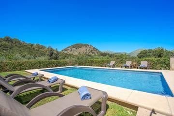 Villa in Pollença, Serra de Tramuntana für 8 