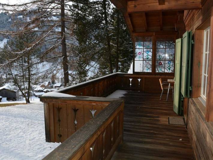 Chalet pour 7 personnes, avec balcon dans Gstaad - 4