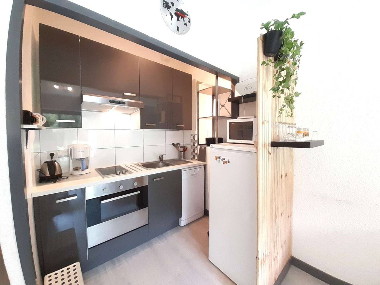 Estudio entero, Estudio acogedor para 4 personas con balcón, aparcamiento y todas las comodidades en St Lary Soulan in Saint-Lary-Soulan, Parque nacional de los Pirineos