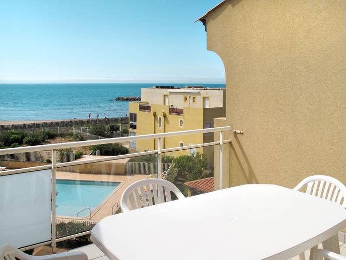 Ferienwohnung für 4 Personen, mit Balkon und Terrasse in Valras-Plage - 2