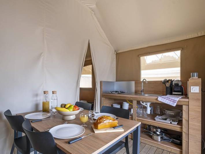 Camping pour 4 personnes, avec bassin pour enfant et piscine à Saint-Hilaire-de-Riez - 4