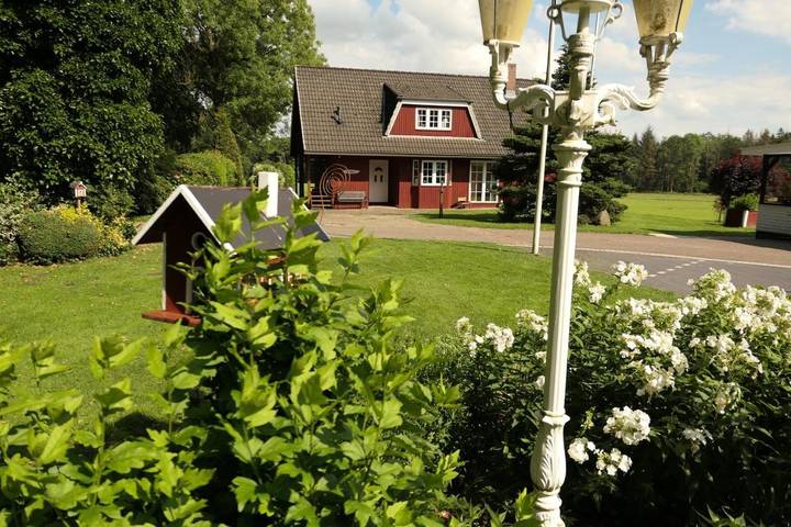 Ferienwohnung für 4 Personen, mit Balkon und Terrasse sowie Garten und Ausblick in Naturpark Aukrug