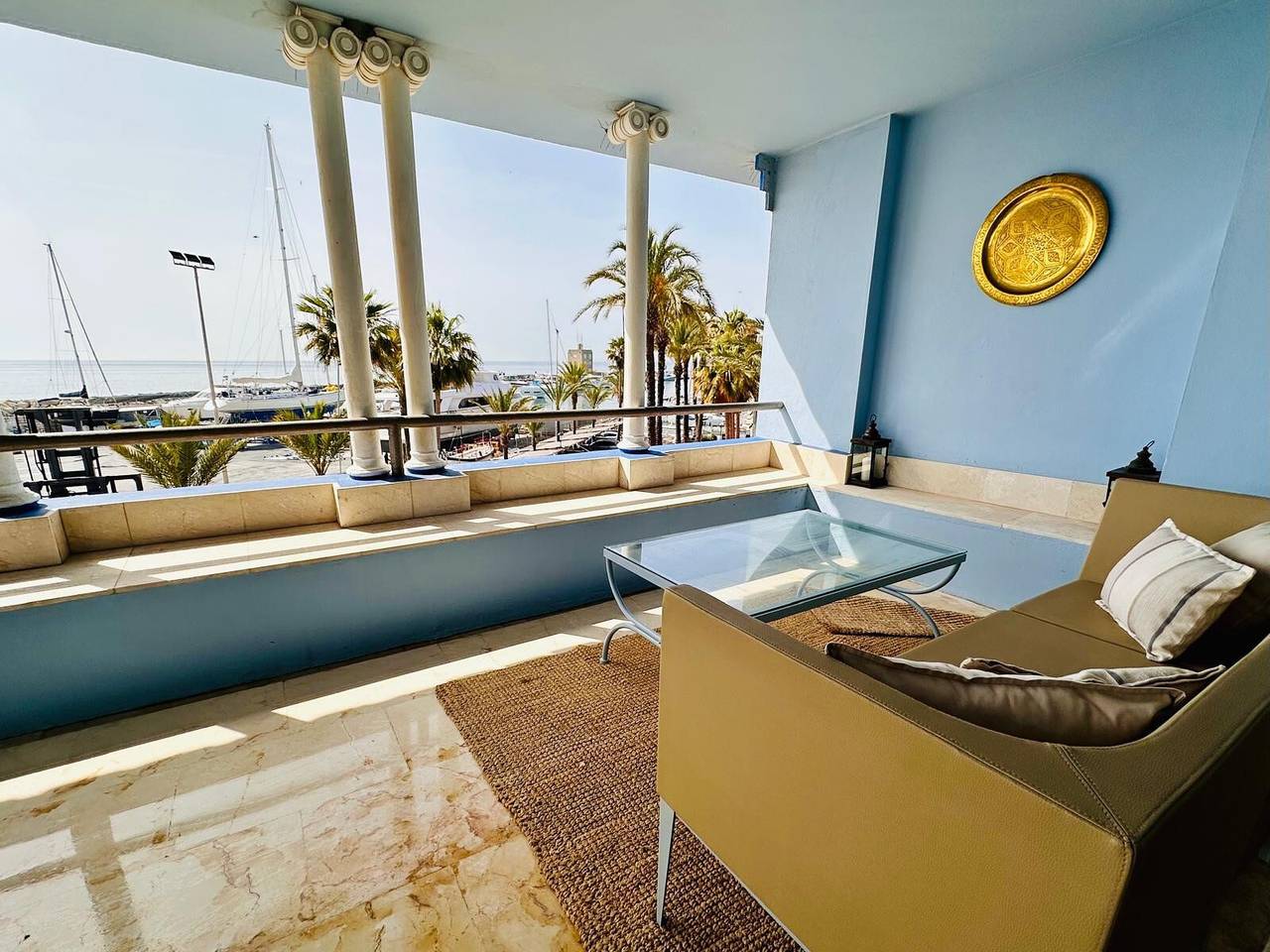 Ganze Wohnung, Ferienwohnung 'Apartamento Puerto Sotogrande' mit Meerblick, Wlan und Klimaanlage in Sotogrande, San Roque