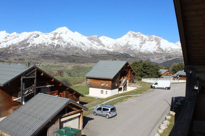 Chalet pour 6 personnes, avec balcon et vue à Le Dévoluy