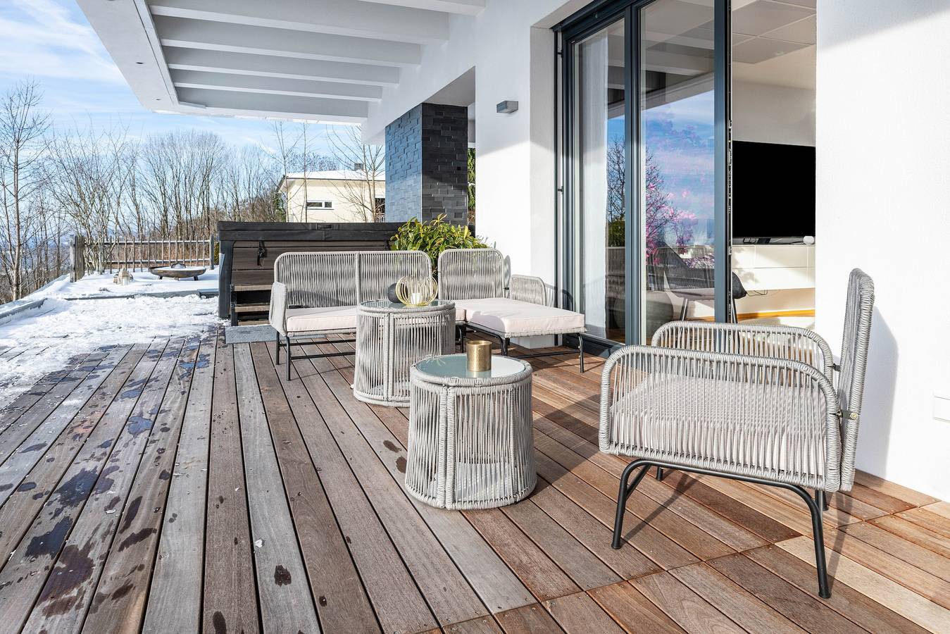 Ganze Wohnung, Apartment „Himmelweit“ mit Bergblick, privater Terrasse und Wlan in Freyung, Ostbayern