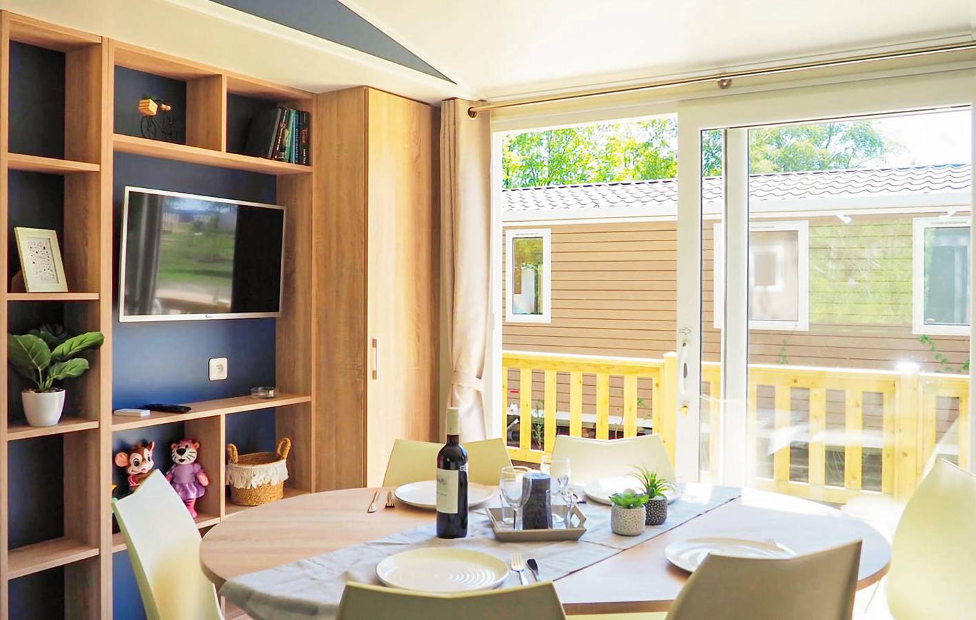 Vakantiehuis voor 6 personen met terras in Lauwersmeer, Nederlandse Noordzeekust