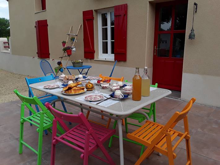 Chambre d’hôte pour 2 personnes, avec Jardin