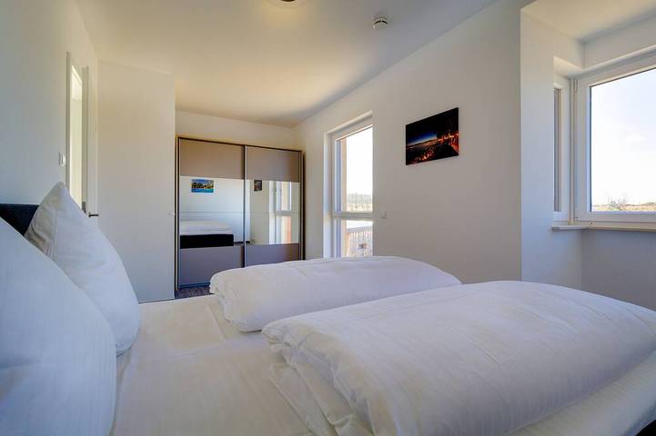 Ganze Wohnung, Ferienwohnung/App. für 3 Gäste mit 55m² in Großpösna in Badestelle Lagovida, Großpösna