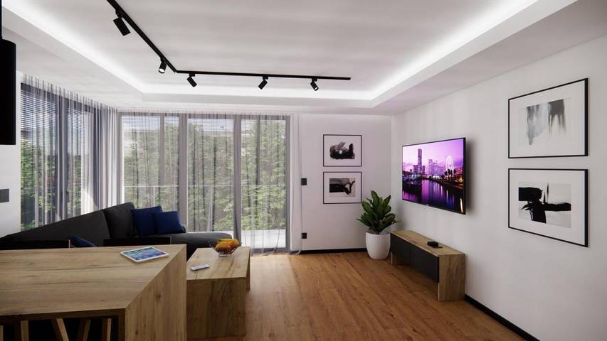 Apartament wakacyjny dla 6 osób, z Balkon i Taras oraz Ogród i Widok w Kielce