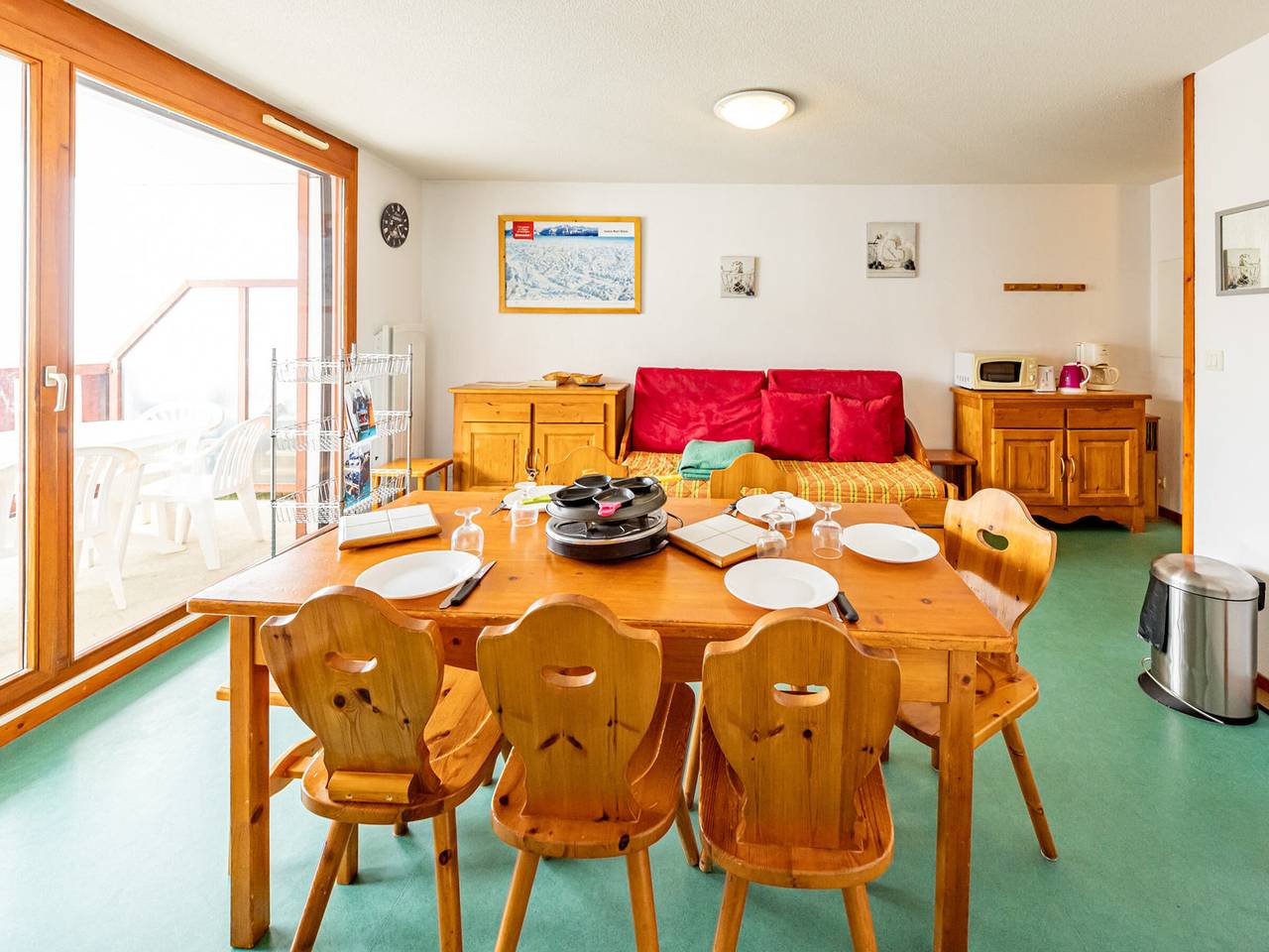 Geheel appartement, Vakantieappartement voor 7 personen met balkon in Saint-François-Longchamp, Le Grand Domaine