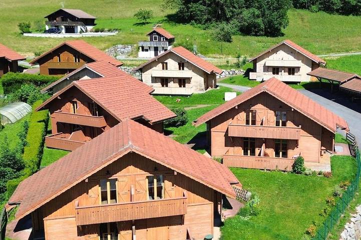 Chalet pour 4 personnes, avec jardin à Mont-Saxonnex