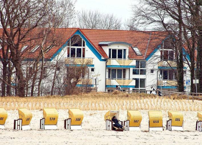 Ferienwohnung für 4 Personen, mit Sauna und Balkon in Zingst