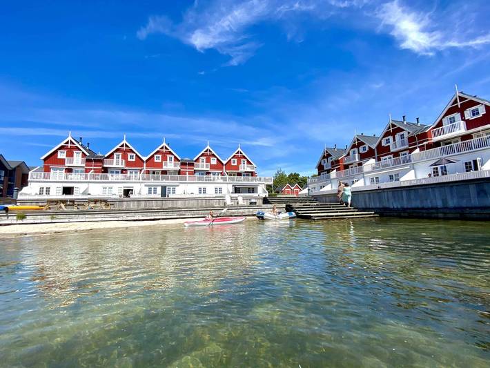 Ferienwohnung für 4 Personen, mit Balkon und Sauna sowie Ausblick und Seeblick in Sønderborg kommun - 4