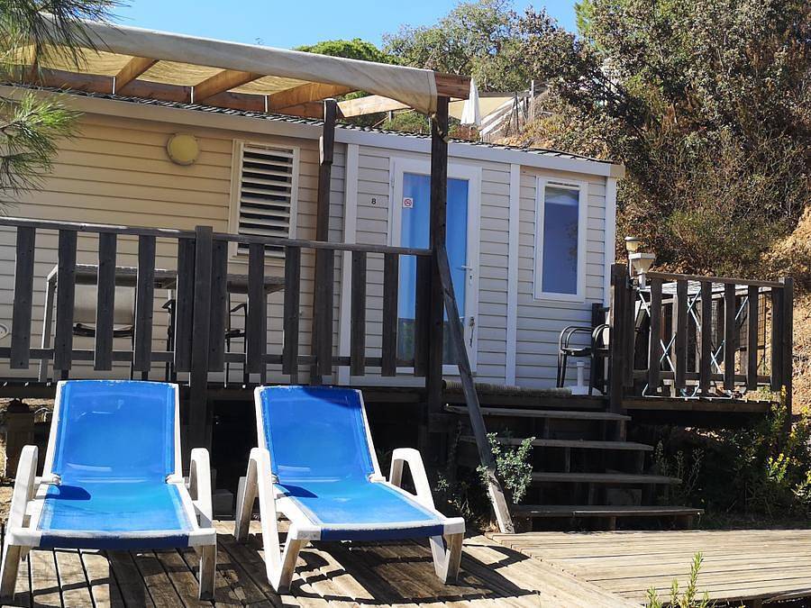 Camping Les Lauriers Roses - Mobilhome 4 personnes - Fréjus - Vénus - Confort climatisée  2 Chambres in Roquebrune-sur-Argens, Côte méditerranéenne (France)