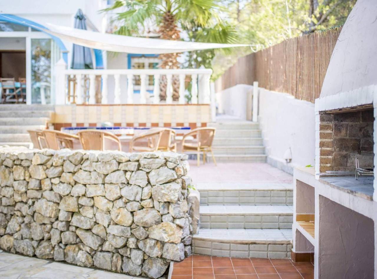 Villa 'Montecristo' with Private Pool, Wi-Fi, and Air Conditioning in Sant Antoni de Portmany, West Ibiza