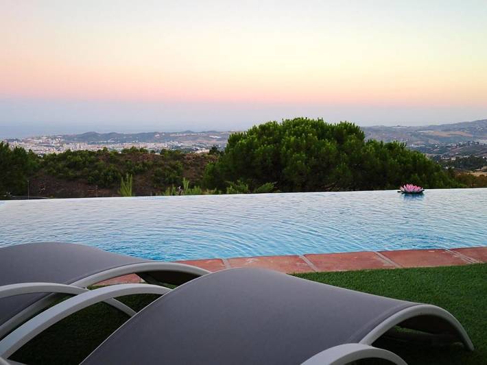 Maison d’hôte pour 2 personnes, avec Terrasse et Piscine à Mijas