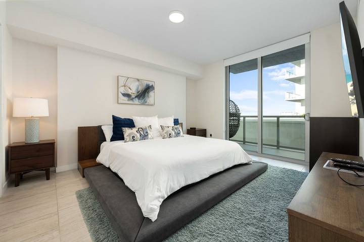 Apartamento entero, Apartamento de vacaciones para 4 personas con balcón in Miami, Florida
