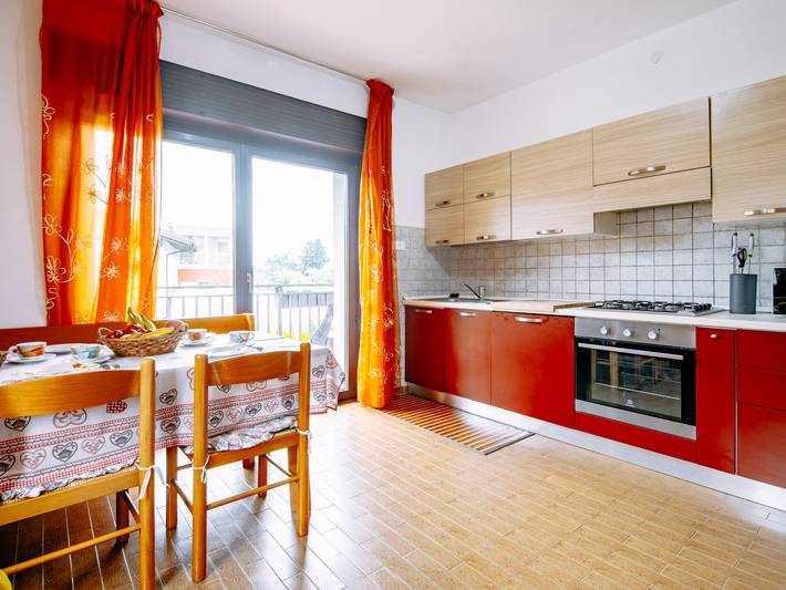 Vakantiewoning voor 5 personen, with tuin and uitzicht as well as balkon in Meer van Caldonazzo