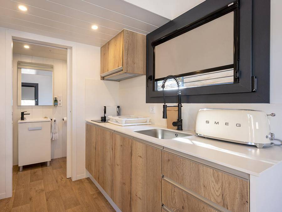 Talaia Plaza Ecoresort - Begur - Alojamiento 3 personas - Duplex Tiny Home in Sa Riera, Begur