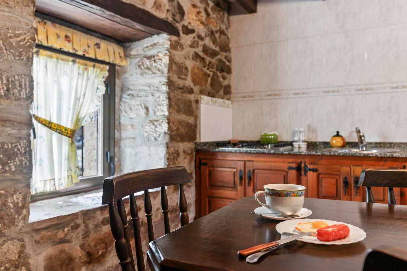 Ferienwohnung 'Lorences D' mit Bergblick in Somiedo, Cordillera Cantábrica