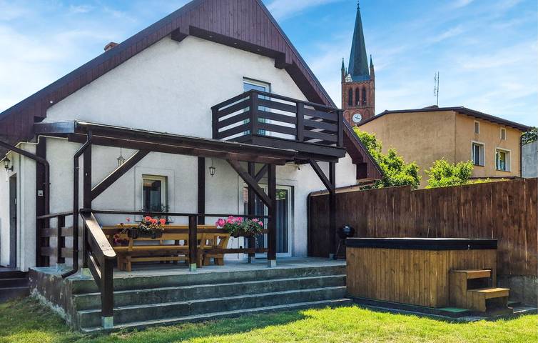 Dom dla 5 osób, z Taras w Gardno