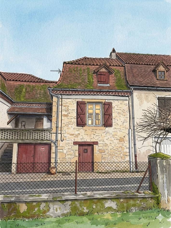 Nid'Orlinde : Maison en Bastide, climatisation in Bretenoux, Lot
