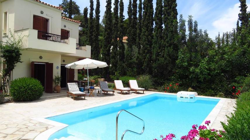 Villa für 7 Personen, mit Garten und Ausblick sowie Pool, mit Haustier - 1