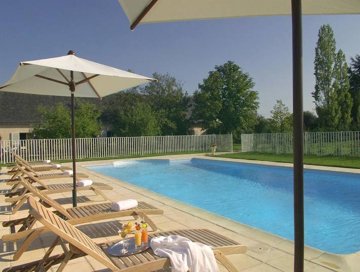 Hôtel pour 2 personnes, avec piscine et jacuzzi ainsi que jardin et terrasse à Cangey - 2