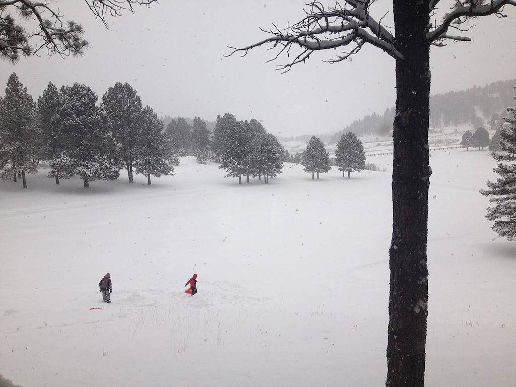 Luxus-Haus auf dem Golfplatz, nur wenige Minuten von der Piste in Angel Fire, Colfax County