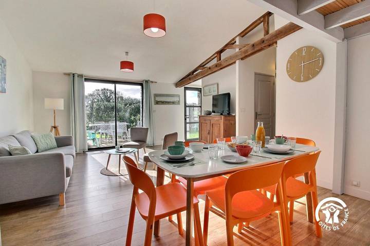 Gîte pour 4 personnes, avec jardin à Sarzeau