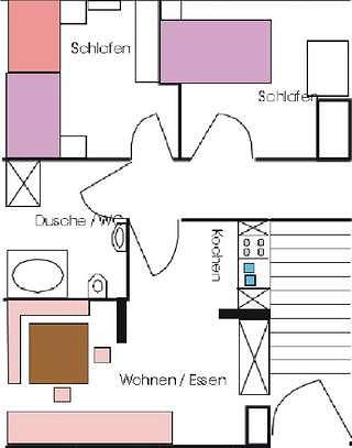 Ferienwohnung für 4 Personen, mit Garten und Terrasse, mit Haustier in Hohenlohe - 4