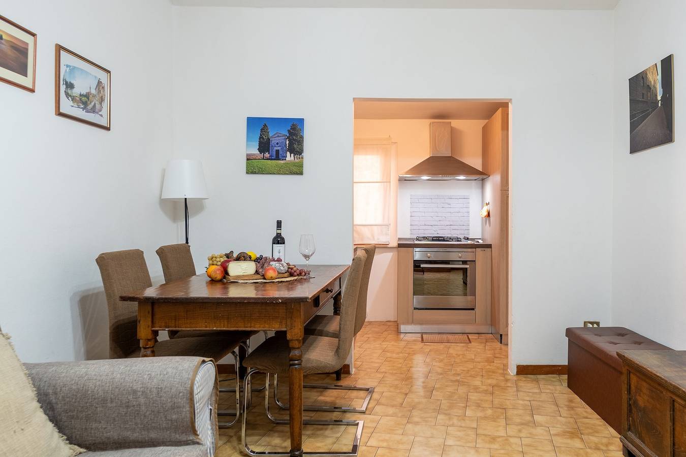 Ganze Wohnung, Apartment „La Dimora Di Pienza in Val D'Orcia“ mit Wlan im historischen Zentrum in Pienza, Orciatal