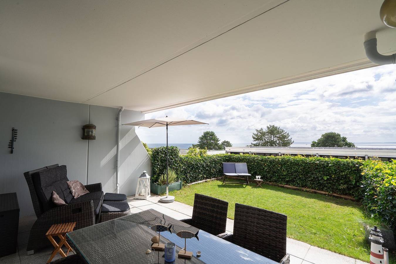 Ganze Wohnung, Four Seasons Lounge – Lieblingsplatz mit Meerblick im Ferienpark Sierksdorf in Hundestrand / Naturstrand, Sierksdorf