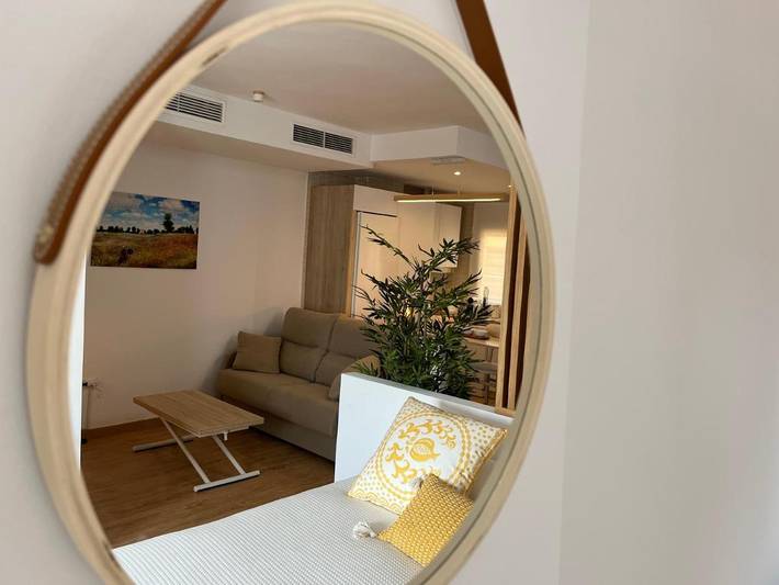 Apartamento de vacaciones para 3 personas, con vistas y jardín - 1