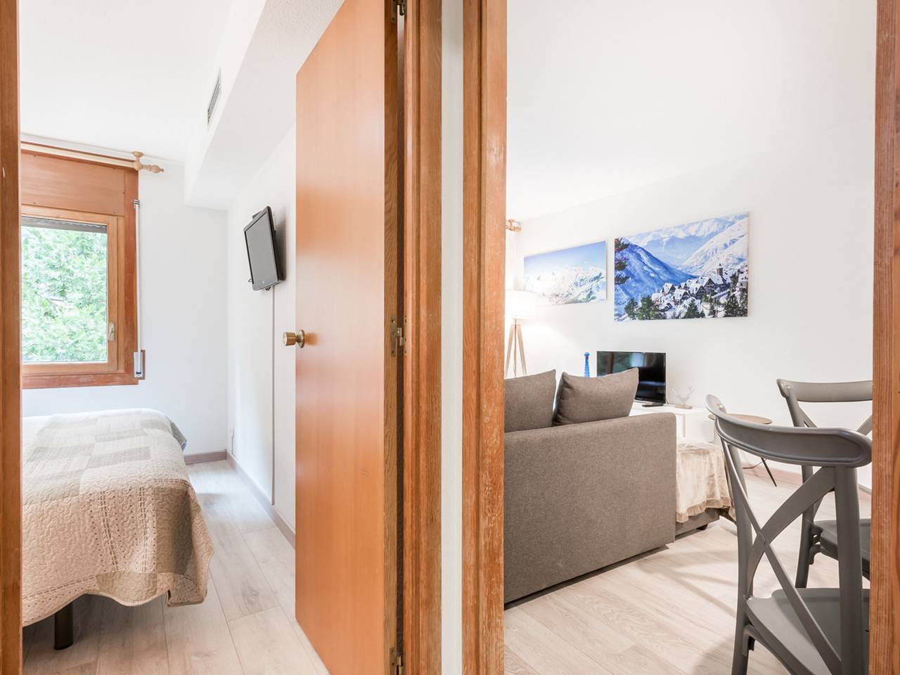 Apartamento entero, Apartamento moderno cerca de pistas para 5 personas en Baqueira in Baqueira, Alto Arán