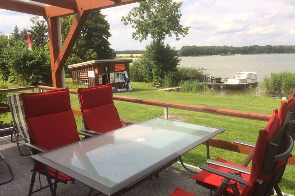 Ganze Wohnung, Ferienhaus Am Großen Priepertsee (21454) - Ferienhaus direkt am Wasser in Priepert, Mecklenburg-Strelitz