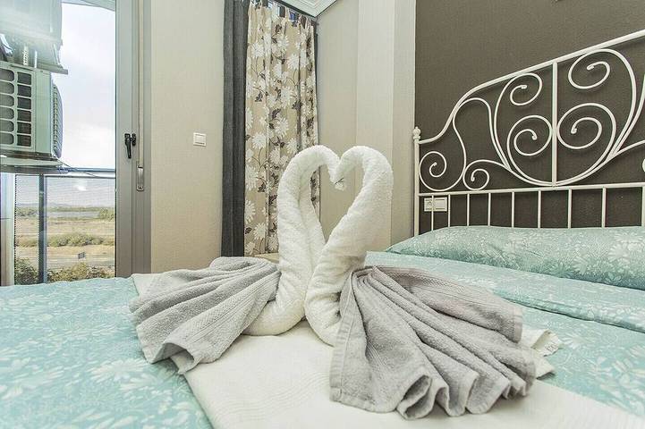 Chalet para 4 personas, con balcón en La Mata