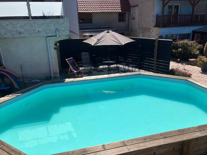 Gîte pour 9 personnes, avec Balcon et Jacuzzi ainsi que Terrasse et Jardin à Lohr (homonymie) - 3