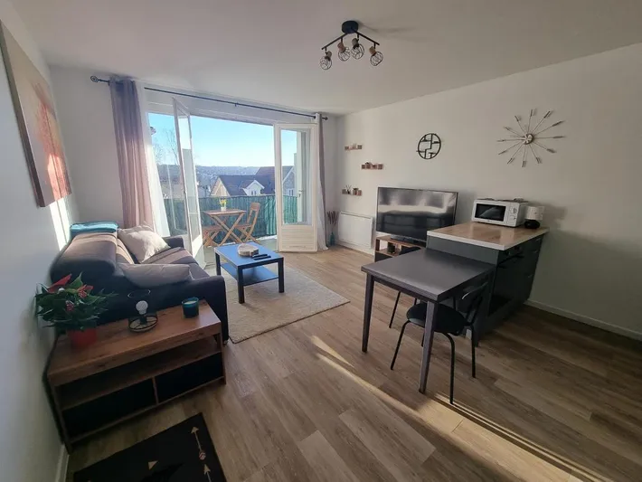 Appartement de vacances pour 4 personnes, avec terrasse et vue, animaux acceptés - 1