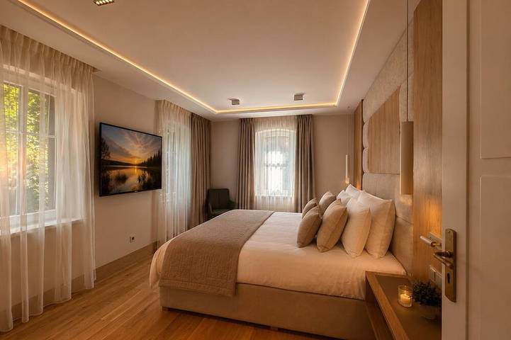 Ferienwohnung für 6 Personen, mit Terrasse und Sauna